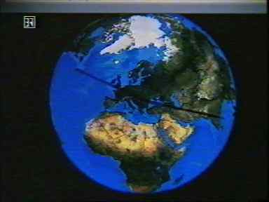 i-clipse globe on TV